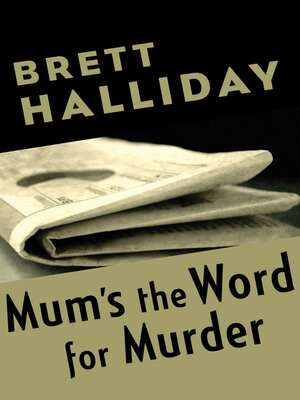 cover image of Mum's the Word for Murder